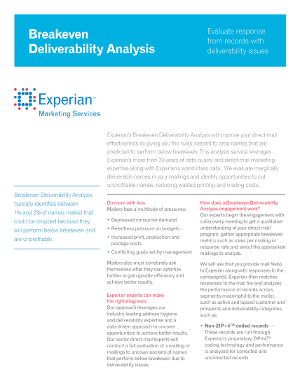 7246501-breakeven-deliverability-breakeven-deliverability-analysis--experian-other-forms