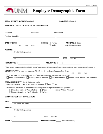 7249714-fillable-ca-state-employee-demographic-form-hr-unm