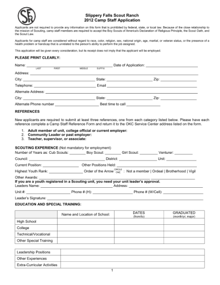 7256915-sfsr2020122-520staff20ap-pl-staff-application-form--slippery-falls-scout-ranch-other-forms