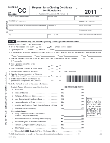 7270808-fillable-fillable-schedule-cc-request-for-closing-certificate-form-revenue-wi