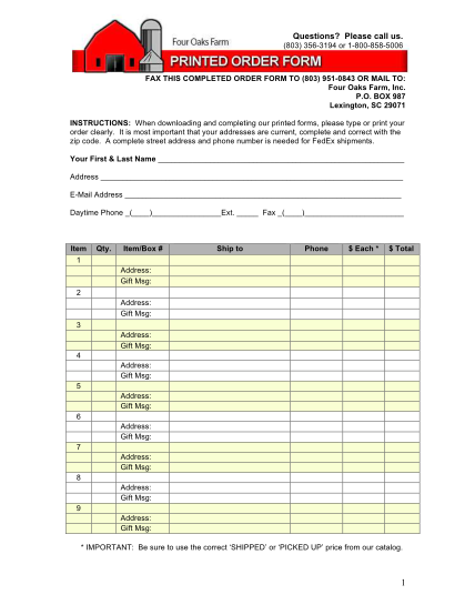 7277148-fouroaksorder-fax-this-completed-order-form-to--four-oaks-farm-other-forms