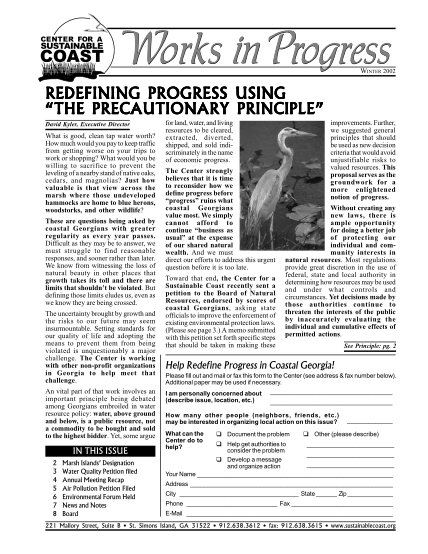 72788384-winter-2002-newsletter-pdf-535k-center-for-a-sustainable-coast-sustainablecoast
