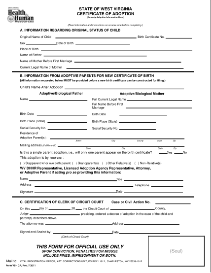 7300268-fillable-wv-new-birth-certificate-adoption-fillable-form-wvdhhr