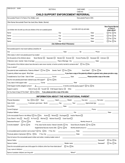 73155-fillable-fillable-child-support-enforcement-tn-child-support-form-dss-sd