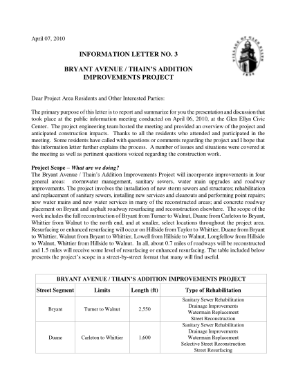 73174244-3-bryant-avenue-thains-addition-improvements-project-dear-project-area-residents-and-other-interested-parties-the-primary-purpose-of-this-letter-is-to-report-and-summarize-for-you-the-presentation-and-discussion-that-took-place-at-the