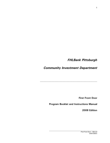 73402713-fillable-first-front-door-program-retention-language-mortgage-sample-form