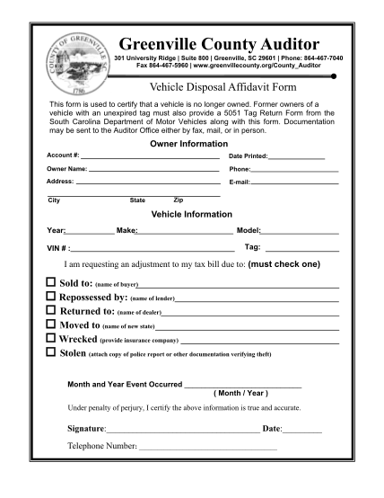 Free Bill of Sale Forms (31)