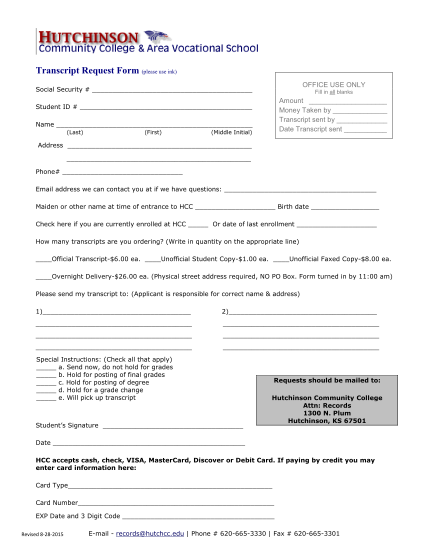 73551884-transcript-request-form-hutchinson-community-college-hutchcc