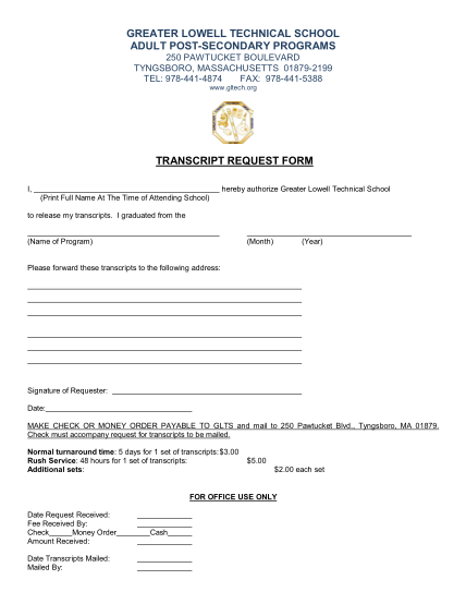 73555854-transcript-request-form-greater-lowell-technical-high-school