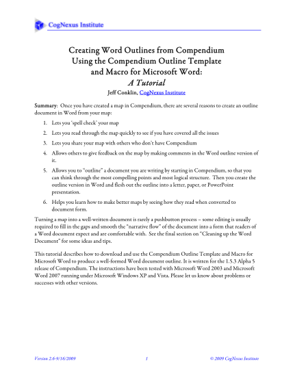 7356079-creating20ou-tline20word-2520reports2-0from20compe-ndium20-20v26-creating-word-reports-from-compendium-a-brief-tutorial-other-forms-cognexus