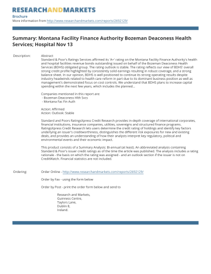 73605084-summary-montana-facility-finance-authority-bozeman-deaconess-health