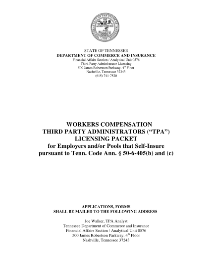 73736-fillable-workers-compensation-third-party-administrators-in-tennessee-form-tn