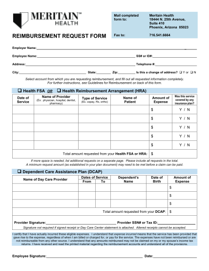 7380270-fillable-meritain-insurance-reimbursement-form