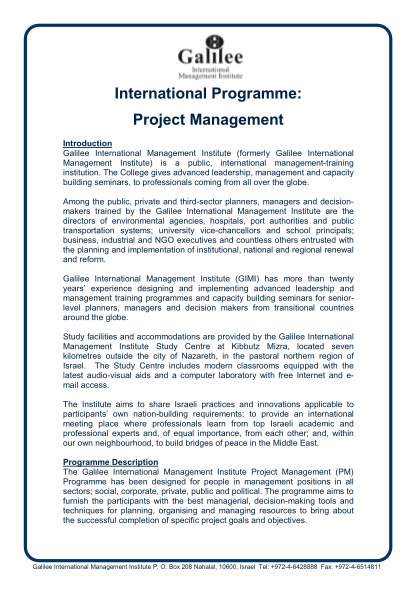 73851889-international-programme-project-management-the-galilee-college-galilcol-ac