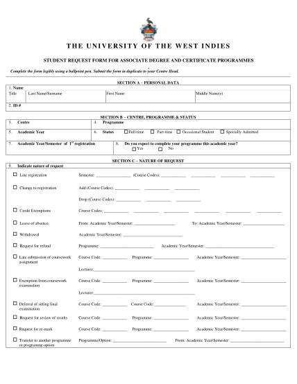 73966874-the-university-of-the-west-indies-student-request-form-for-associate-degree-and-certificate-programmes-complete-the-form-legibly-using-a-ballpoint-pen-open-uwi