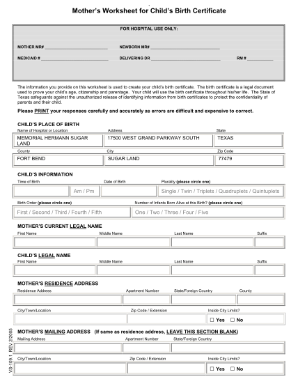 85 official birth certificate template page 4 Free to Edit Download