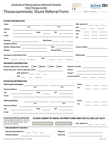 74100975-thoracoamniotic-shunt-referral-form-jackson-health-system