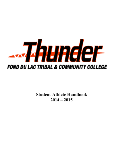 74502557-student-athlete-handbook-fond-du-lac-tribal-community-college-fdltcc