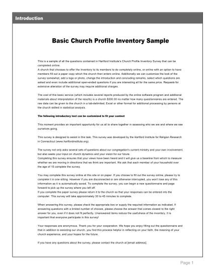 75067569-basic-church-profile-inventory-sample-hartford-institute-hirr-hartsem