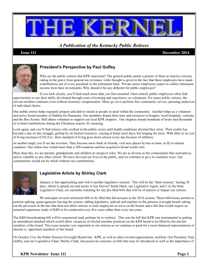 75874625-a-publication-of-the-kentucky-public-retirees-issue-111-december-2014-president-s-perspective-by-paul-guffey-who-are-the-public-retirees-that-kpr-represents-kentuckypublicretirees