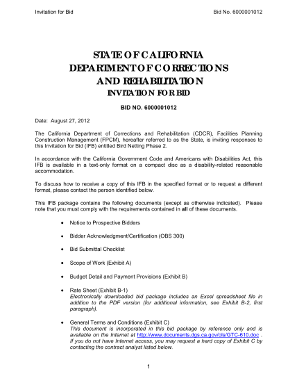 76280162-6000001012-state-of-california-department-of-corrections-and-rehabilitation-invitation-for-bid-bid-no