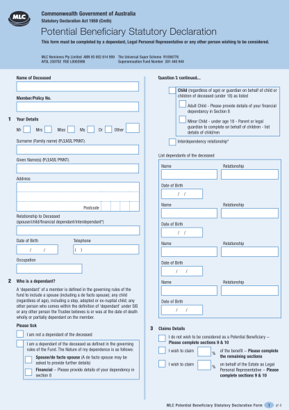 21 Statutory Declaration Form Nsw Page 2 Free To Edit Download And Print Cocodoc 2397