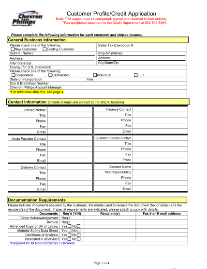 77369206-customer-profilecredit-application-chevron-phillips-chemical