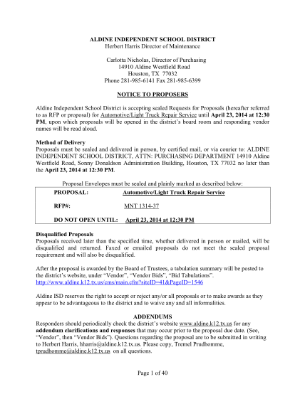 77565177-to-as-rfp-or-proposal-for-automotivelight-truck-repair-service-until-april-23-2014-at-1230-aldine-k12-tx