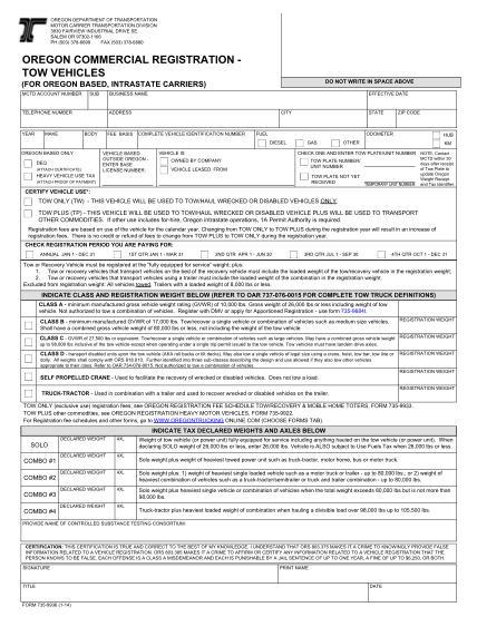 77757005-oregon-commercial-registration-tow-vehicles-oregon-department-odot-state-or