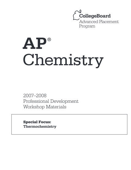 7784649-fillable-ap-chemistry-special-focus-thermochemistry-ap-central-form