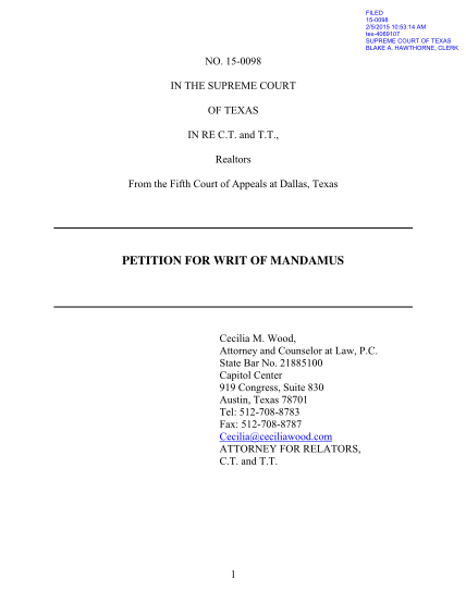78048159-petition-for-writ-of-mandamus-texas-home-school-coalition