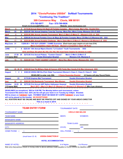 Fillable Tournament Brackets - Editable Tourney Brackets