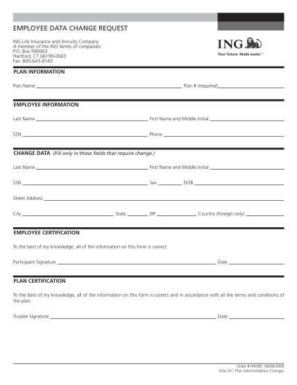 7814765-fillable-ing-employee-data-change-request-form-humanresources-tennessee