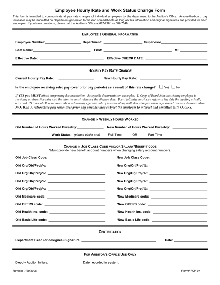 11 Pay Rate Change Form Template Free To Edit Download Print CocoDoc 11 Pay Rate Change Form Template Free To Edit Download Print CocoDoc