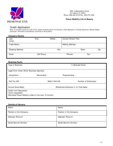 7852580-account_applica-tion_form-credit-application-form--heartway-usa-other-forms