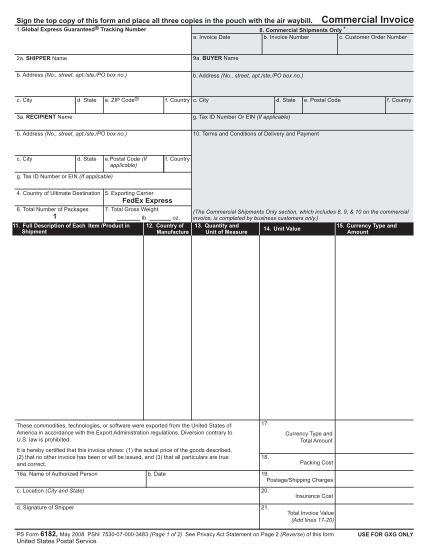 7867110-fillable-mainfreight-commercial-invoice-form