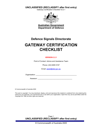 78679914-gateway-certification-checklist-the-uk-mirror-service-mirrorservice
