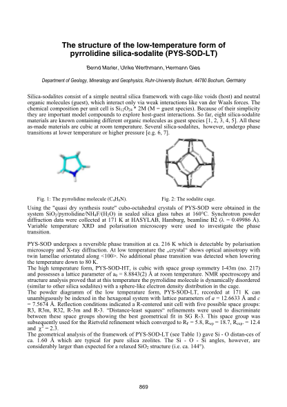 78732303-the-structure-of-the-low-temperature-form-of-pyrrolidine-silica-desy