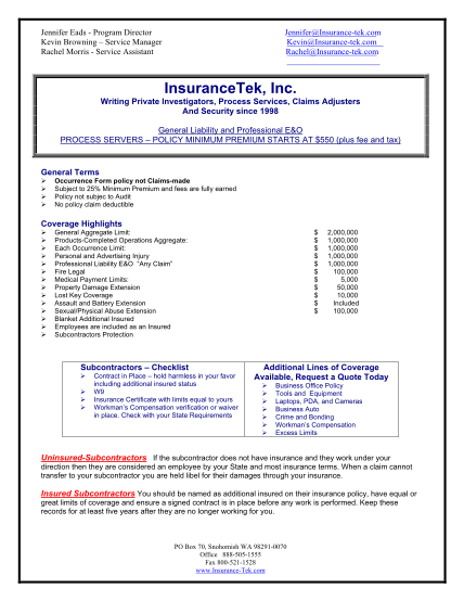 7892034-process20ser-ver20applica-tion-insurancetek-inc-other-forms