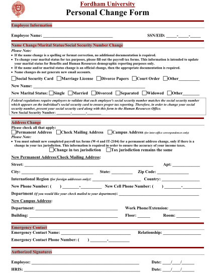 7941058-personal20ch-ange20form2-520rev209-08-personal-change-form--fordham-university-other-forms