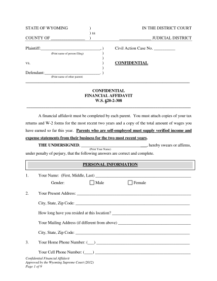 7943419-fillable-wyoming-confidential-financial-affidavit-form-crookcounty-wy