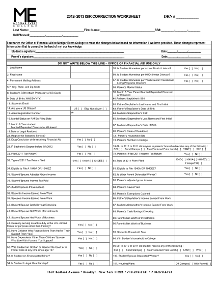 7944998-fillable-medgar-evers-isir-correction-form-mec-cuny