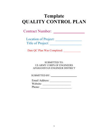 79925090-usace-quality-control-plan-template