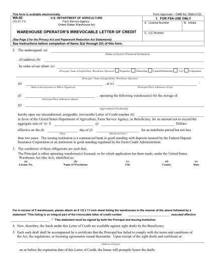 7999643-warehouse-operatoramp39s-irrevocable-letter-of-credit-usda-service-forms-sc-egov-usda