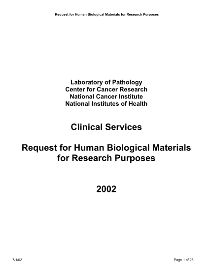 8025912-request-for-human-biological-materials-for-research-purposes-ccrod-cancer