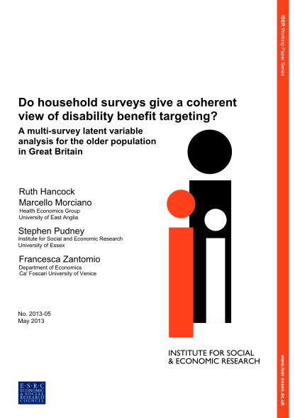 80626991-do-household-surveys-give-a-coherent-view-of-disability-benefit-iser-essex-ac