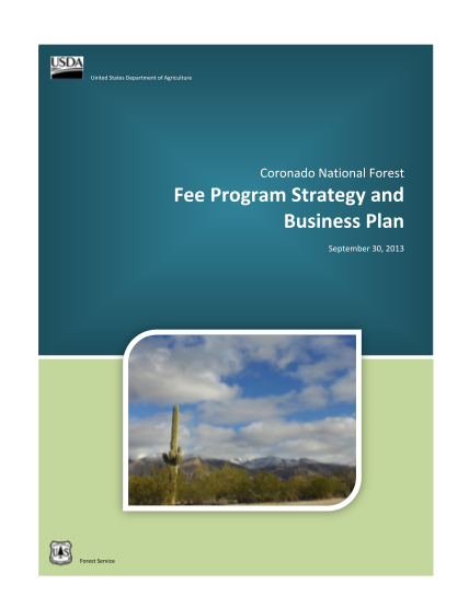 80896169-coronado-national-forest-fee-program-strategy-and-business-plan-the-purpose-of-this-fee-strategy-is-to-identify-short-term-and-long-term-actions-for-creating-an-efficient-and-user-friendly-forestwide-fee-program-on-the-coronado-fs-usd