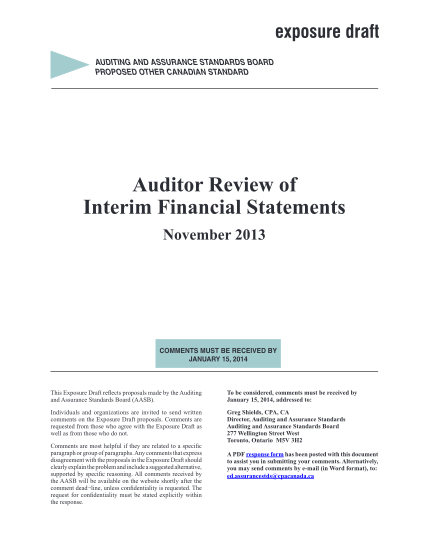 80990185-auditor-review-of-interim-financial-statements-frascanada