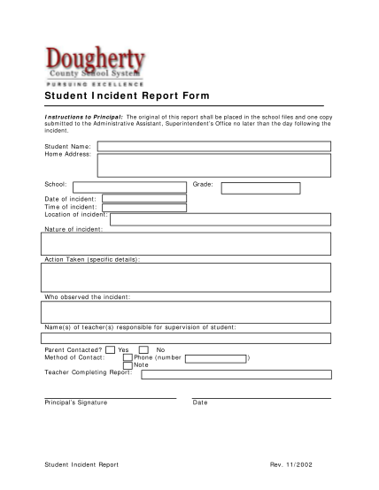 81007127-student-incident-report-dougherty-county-school-dougherty-k12-ga