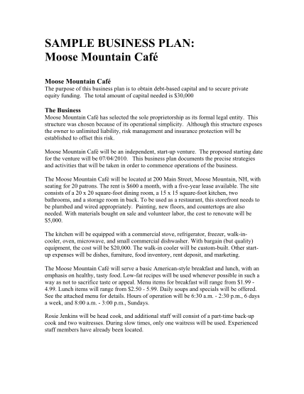 81186990-fillable-sample-business-plan-moose-mountain-cafe-form